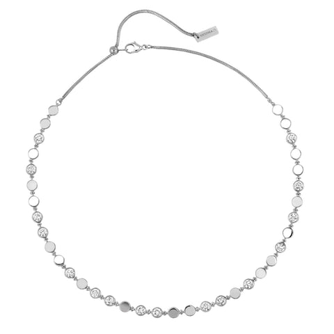 D-Vibes Mm 18K White Gold Necklace