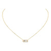 Messika Jewelry - Gold Move Uno 18K Yellow Diamond Necklace | Manfredi Jewels