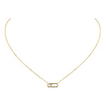 Messika Jewelry - Gold Move Uno 18K Yellow Diamond Necklace | Manfredi Jewels