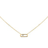 Messika Jewelry - Gold Move Uno 18K Yellow Diamond Necklace | Manfredi Jewels