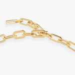 Messika Jewelry - Move Link 18K Yellow Gold Diamond Necklace | Manfredi Jewels