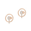 Messika Jewelry - ROSE GOLD DIAMOND EARRINGS GLAM’AZONE GRAPHIC | Manfredi Jewels