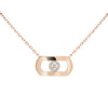 Messika Jewelry - So Move 18K Rose Gold Diamond Necklace | Manfredi Jewels