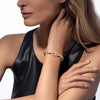 Move Link 18K Yellow Gold Diamond Bracelet