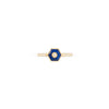 Miseno Jewelry - Baia Sommersa 18K Yellow Gold Diamond Lapis Ring | Manfredi Jewels