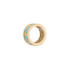 Miseno Jewelry - Baia Sommersa 18K Yellow Gold Diamond & Turquoise Ring | Manfredi Jewels