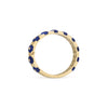 Miseno Jewelry - Baia Sommersa 18K Yellow Gold Diamonds & Lapis Bangle Bracelet | Manfredi Jewels