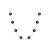 Miseno Jewelry - Baia Sommersa 18K Yellow Gold Diamonds & Lapis Long Necklace | Manfredi Jewels