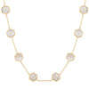 Miseno Jewelry - Baia Sommersa 18K Yellow Gold Diamonds & Mother of Pearl Long Necklace | Manfredi Jewels