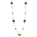 Miseno Jewelry - Baia Sommersa Diamonds / Malachite 18K Yellow Gold | Manfredi Jewels