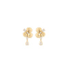 Miseno Jewelry - Ischia 18K Yellow Gold Diamond Drop Stud Earrings | Manfredi Jewels