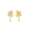 Miseno Jewelry - Ischia 18K Yellow Gold Diamond Drop Stud Earrings | Manfredi Jewels