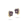 Miseno Jewelry - Ischia 18K Yellow Gold Diamond & Tsavorite Pavé Flower Stud Earrings (Copy) | Manfredi Jewels