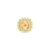 Miseno Jewelry - Procida 18K Yellow Gold Diamond Citrine & Peridot Ring | Manfredi Jewels