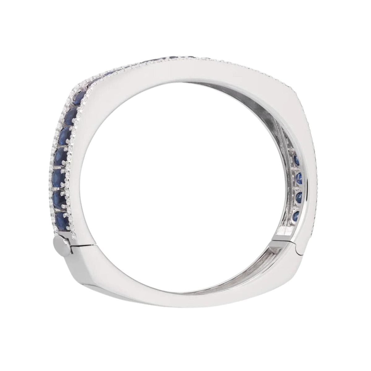 Miseno Jewelry - Procida 18kt White Gold White Diamond Bracelet | Manfredi Jewels