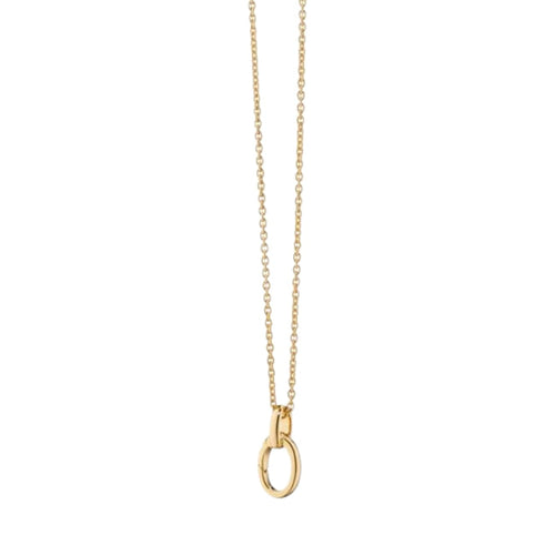 Monica Rich Kosann Jewelry - ’Design Your Own’ 18K Yellow Gold 1 Charm Station Necklace | Manfredi Jewels