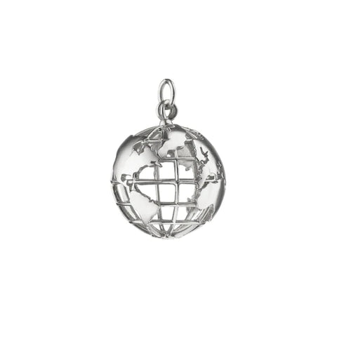 "My Earth" Sterling Silver Charm Pendant