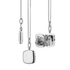 Monica Rich Kosann Jewelry - Slim ’Viv’ Sterling Silver Locket Necklace | Manfredi Jewels