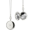 Monica Rich Kosann Jewelry - Twinkle Star Sterling Silver Sapphire Locket Necklace | Manfredi Jewels