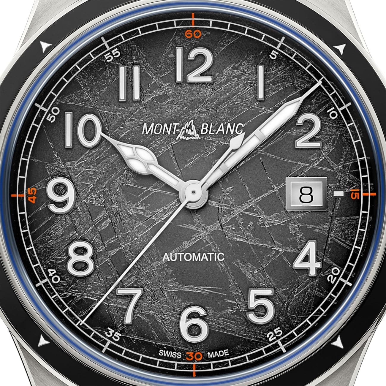 Montblanc 1858 - Automatic Date Oxygen The 8000 | 130984 - New