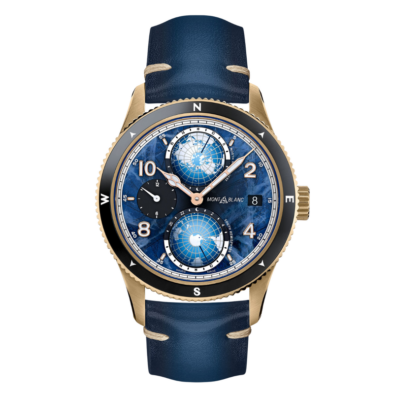 Montblanc New Watches - 1858 GEOSPHERE OXYGEN LIMITED EDITION | 129415 Manfredi Jewels