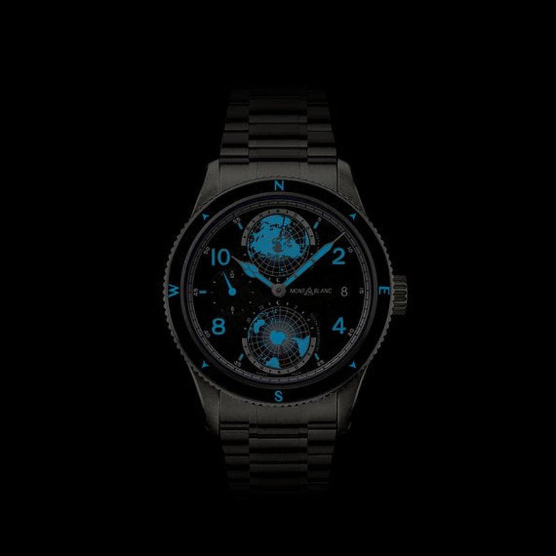 Montblanc New Watches - 1858 GEOSPHERE OXYGEN THE 8000 | 130982 Manfredi Jewels