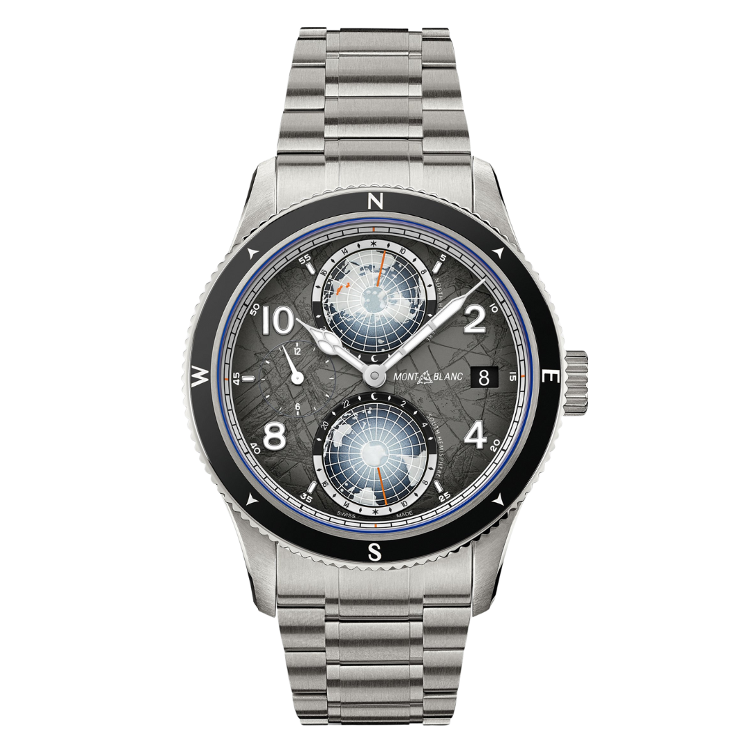 Montblanc New Watches - 1858 - GEOSPHERE OXYGEN THE 8000 | 130982 | Manfredi Jewels