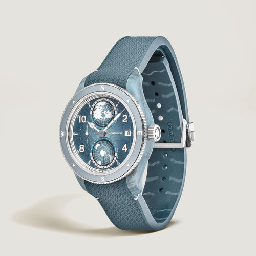 Montblanc New Watches - 1858 GEOSPHERE OXYGEN MOUNT VINSON | Manfredi Jewels
