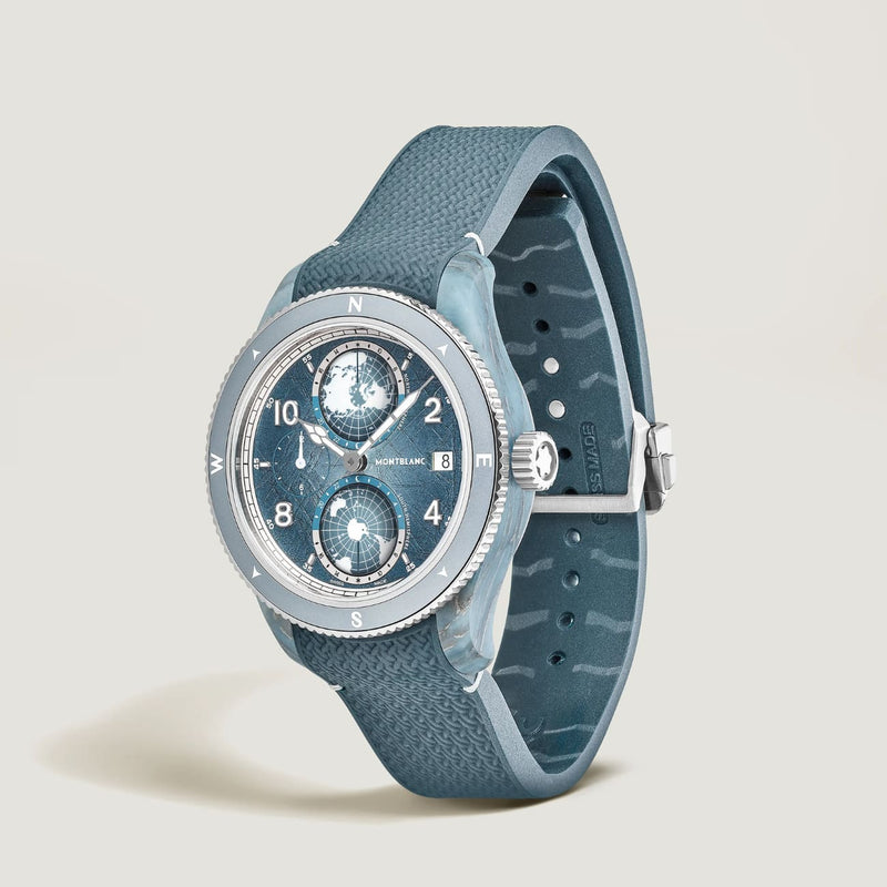 Montblanc New Watches - 1858 GEOSPHERE OXYGEN MOUNT VINSON | Manfredi Jewels