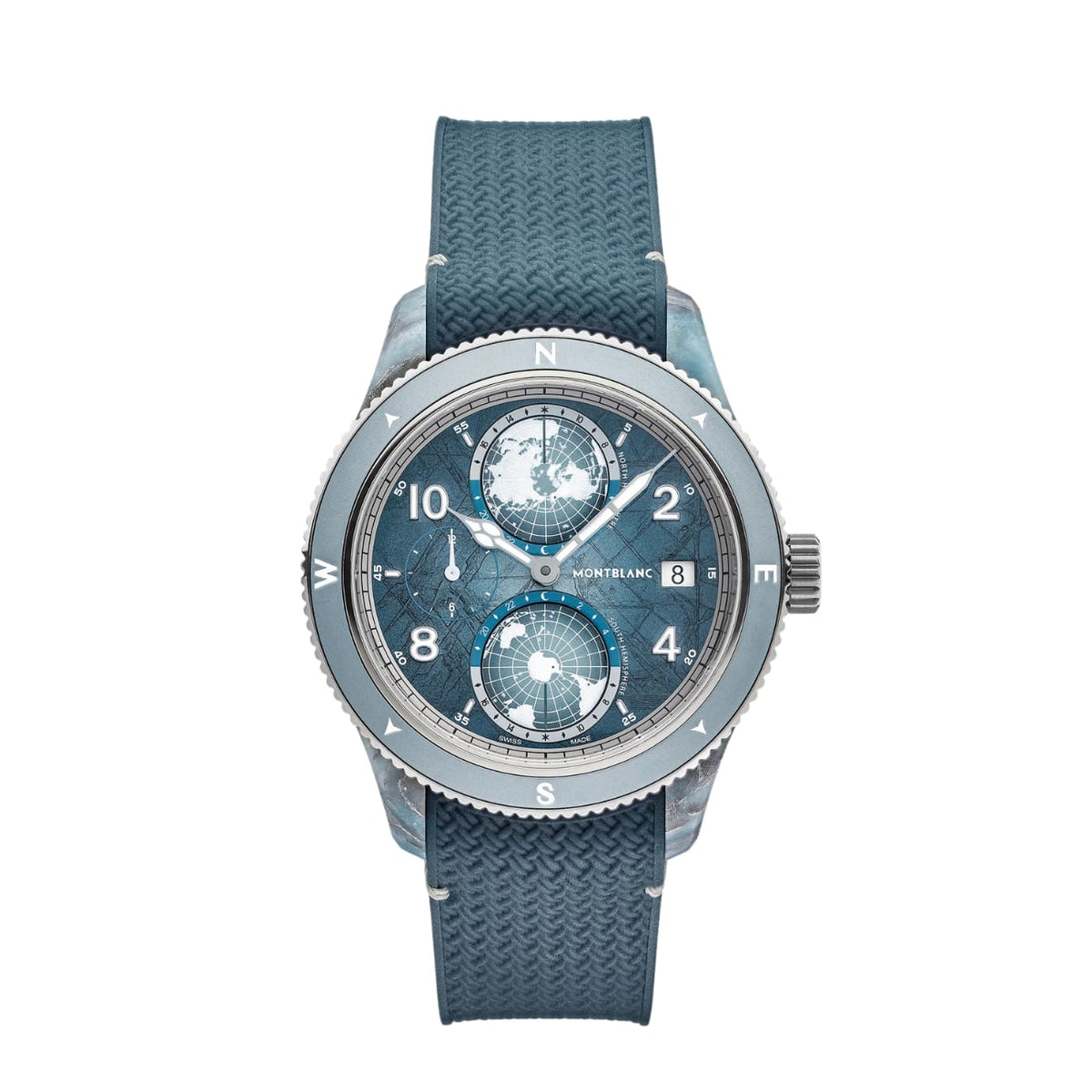 Montblanc New Watches - 1858 GEOSPHERE OXYGEN MOUNT VINSON | Manfredi Jewels