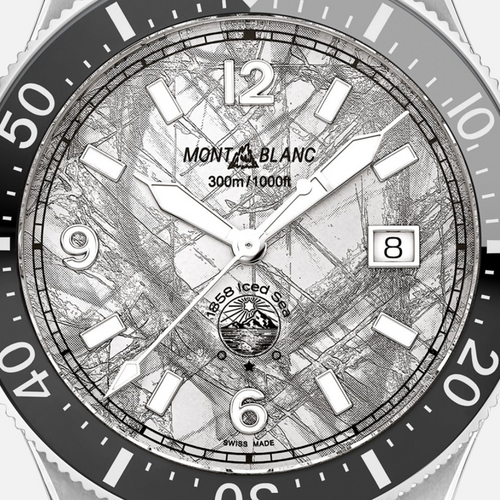 Montblanc New Watches - 1858 ICED SEA AUTOMATIC DATE | 129373 Manfredi Jewels