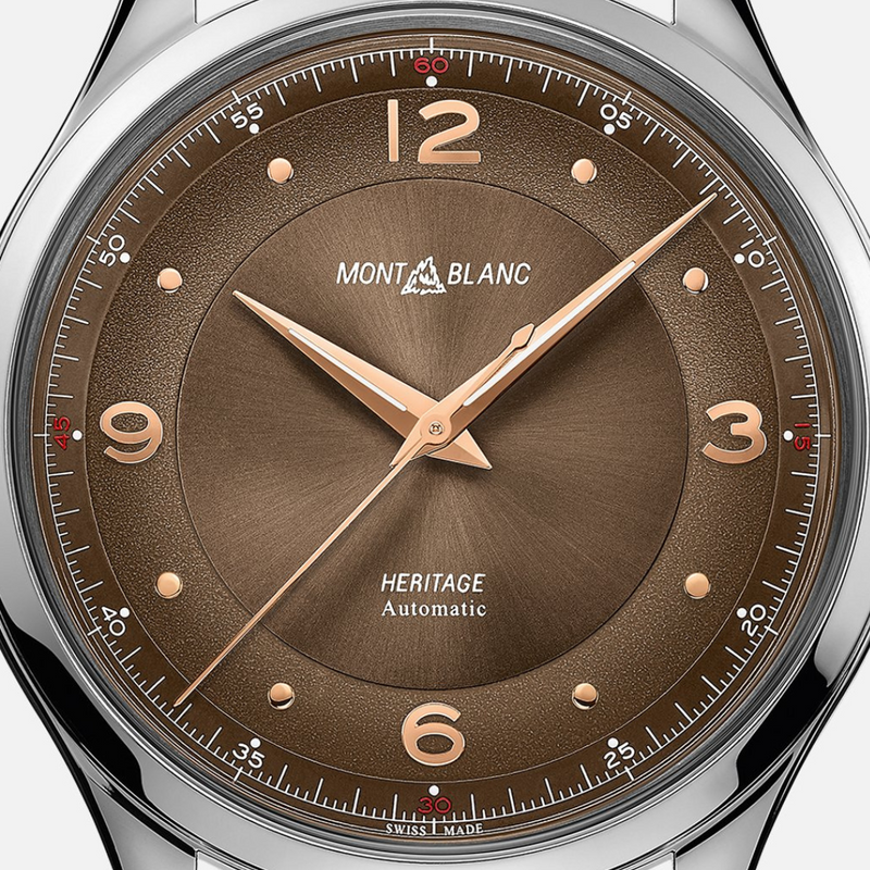 Montblanc Heritage Automatic 128673 Watches Manfredi Jewels