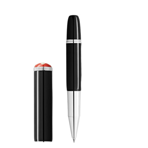 Montblanc Accessories - Heritage Rouge et Noir ’Baby’ Special Edition Black Rollerball | Manfredi Jewels