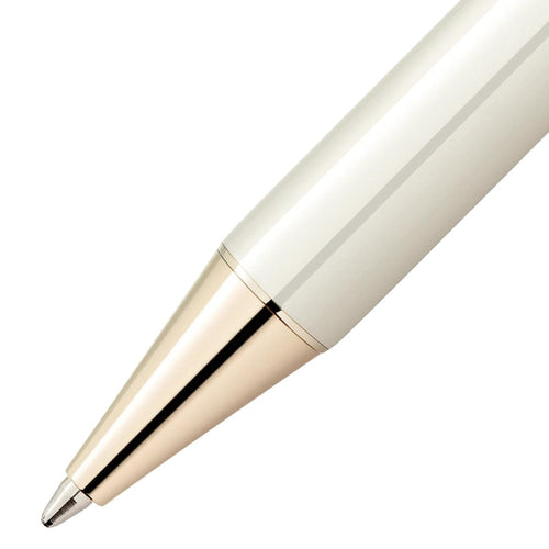 Montblanc Accessories - Heritage Rouge et Noir ’Baby’ Special Edition Ivory Colored Ballpoint Pen | Manfredi Jewels