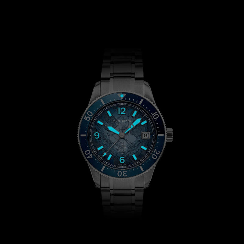 Montblanc New Watches - 1858 GEOSPHERE OXYGEN MOUNT VINSON | Manfredi Jewels