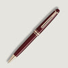 Montblanc Accessories - Meierstück Burgundy Red Classique Ballpoint | Manfredi Jewels
