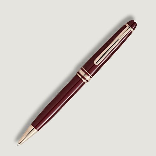 Montblanc Accessories - Meierstück Burgundy Red Classique Ballpoint | Manfredi Jewels