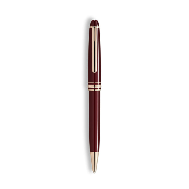 Montblanc Accessories - Meierstück Burgundy Red Classique Ballpoint | Manfredi Jewels