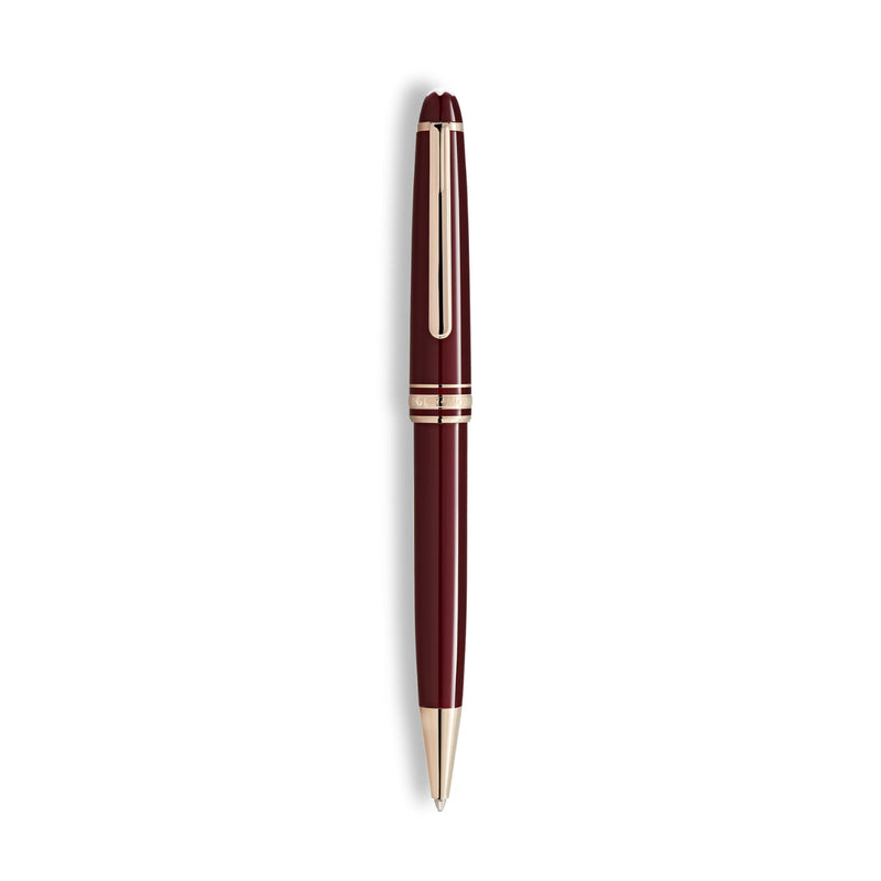 Montblanc Accessories - Meierstück Burgundy Red Classique Ballpoint | Manfredi Jewels