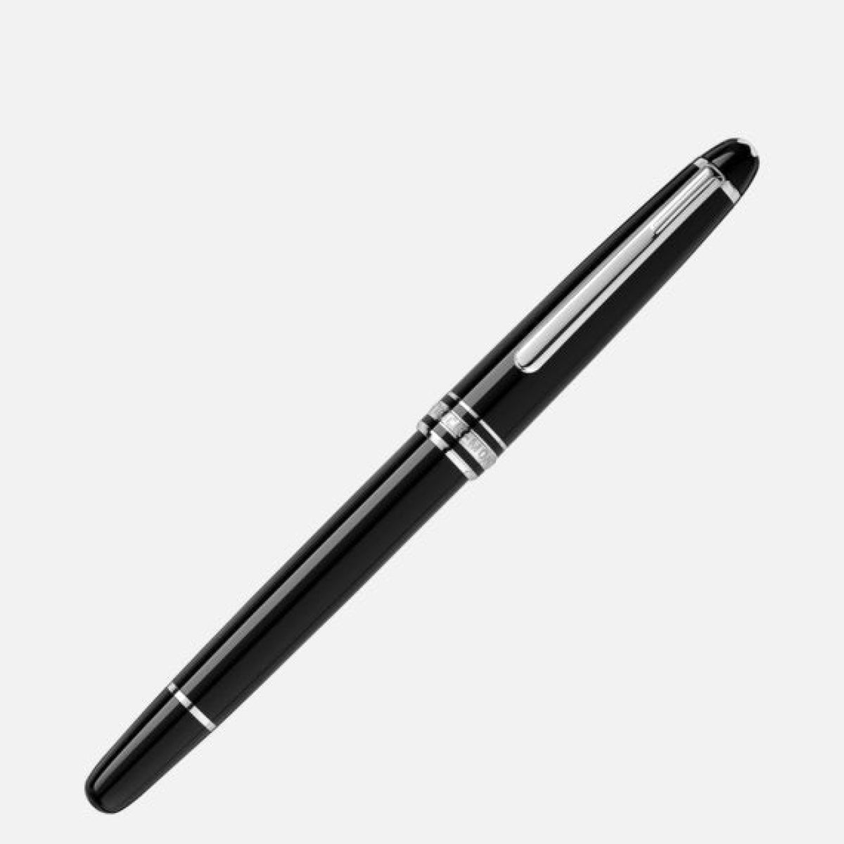 Montblanc Accessories - Meisterstück Platinum-coated Classique Rollerball Pen | Manfredi Jewels