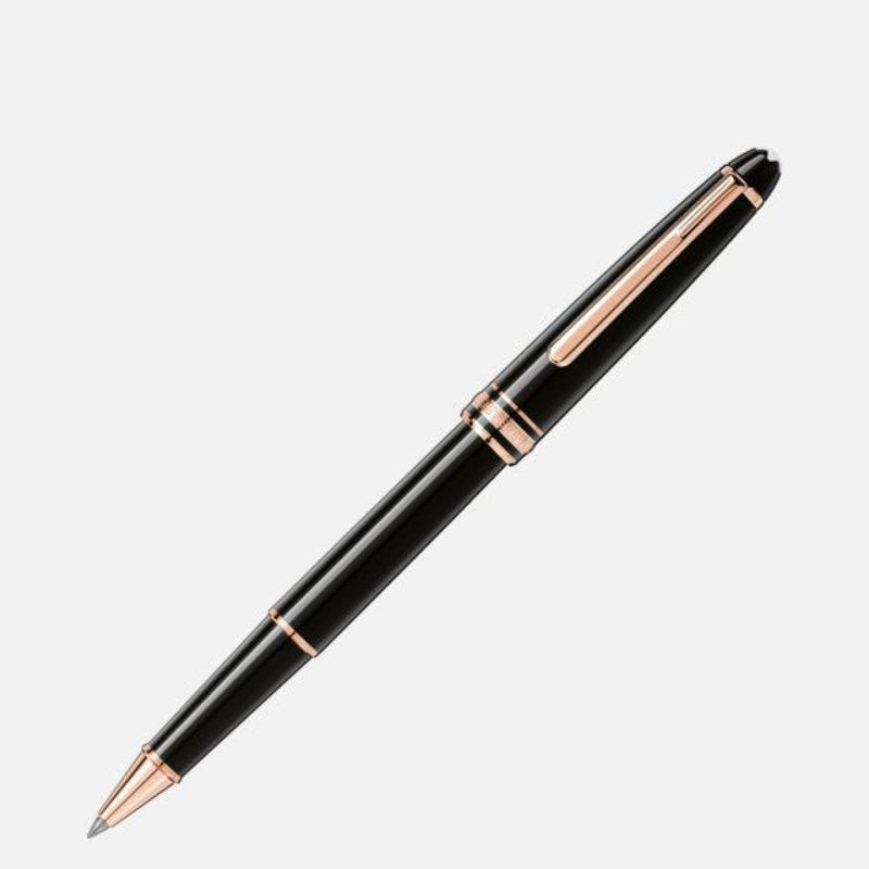 Montblanc Accessories - Meisterstück Rose Gold - coated Rollerball Pen | Manfredi Jewels