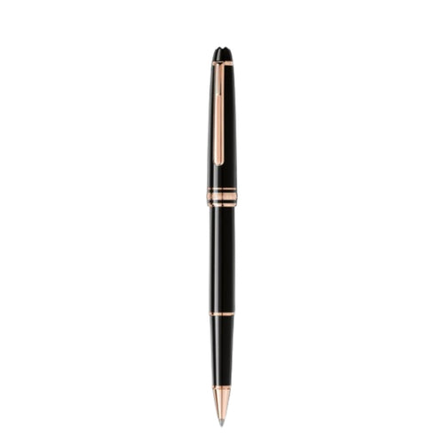 Montblanc Accessories - Meisterstück Rose Gold - coated Rollerball Pen | Manfredi Jewels