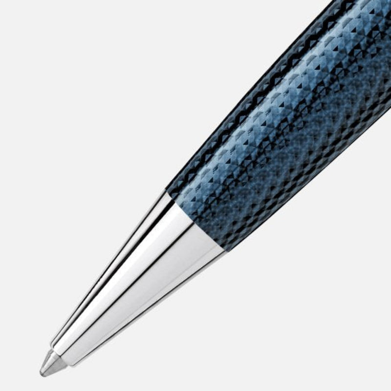 Montblanc Accessories - Meisterstück Solitaire Blue Hour Midsize Ballpoint Pen | Manfredi Jewels