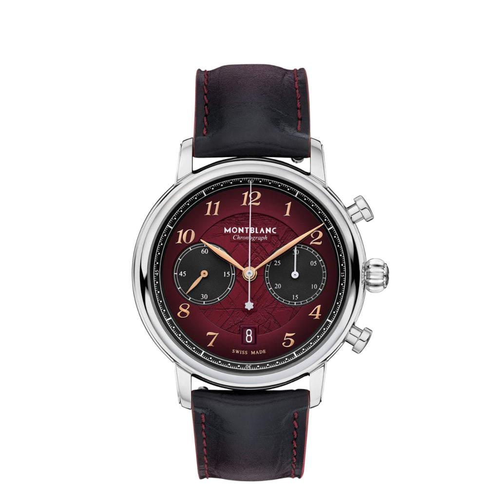 Montblanc Star Legacy - Chronograph Burgundy | 133245 - Watches 