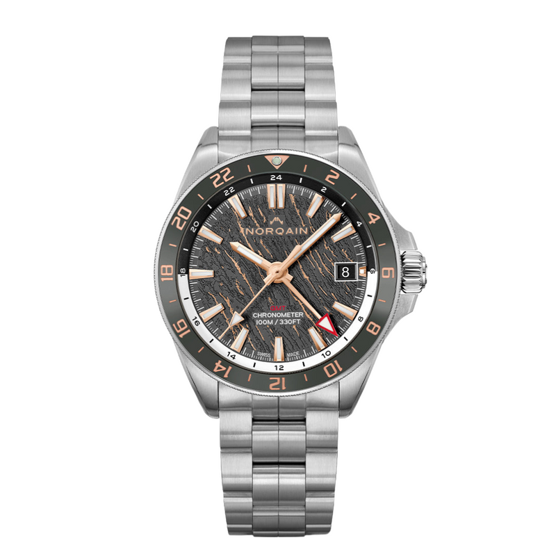 NORQAIN New Watches - ADVENTURE NEVEREST GMT GLACIER | Manfredi Jewels
