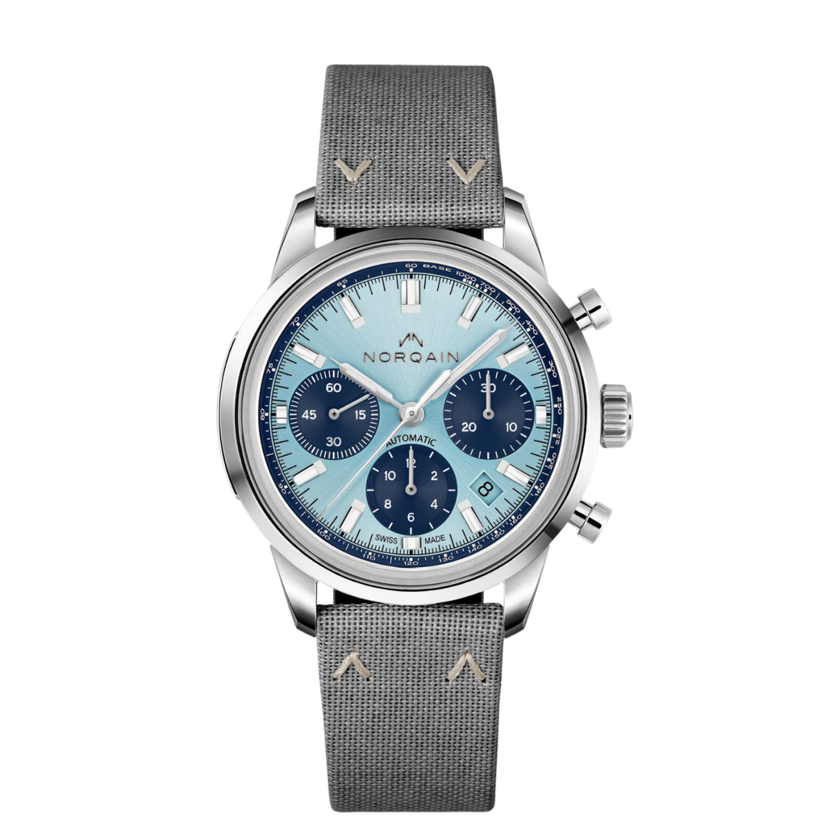 NORQAIN New Watches - FREEDOM 60 CHRONO - ICE BLUE | Manfredi Jewels