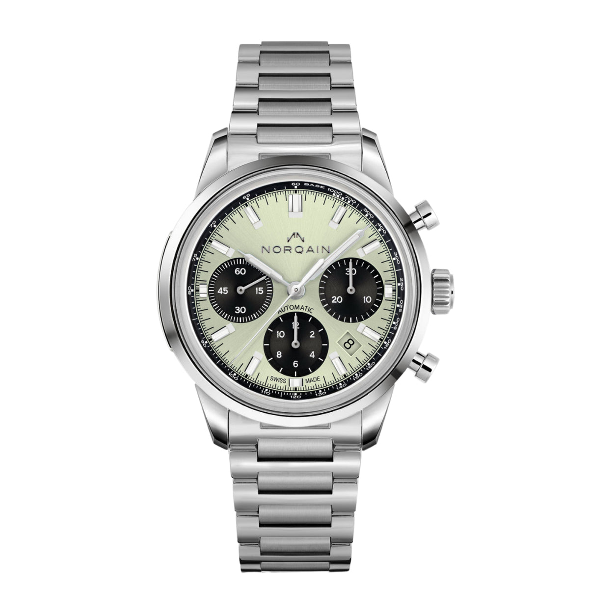 NORQAIN New Watches - FREEDOM 60 CHRONO - PISTACCHIO | Manfredi Jewels