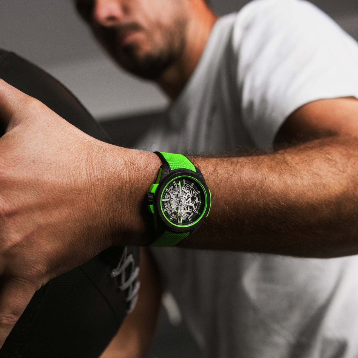 NORQAIN New Watches - INDEPENDENCE WILD ONE SKELETON - GECKO GREEN | Manfredi Jewels