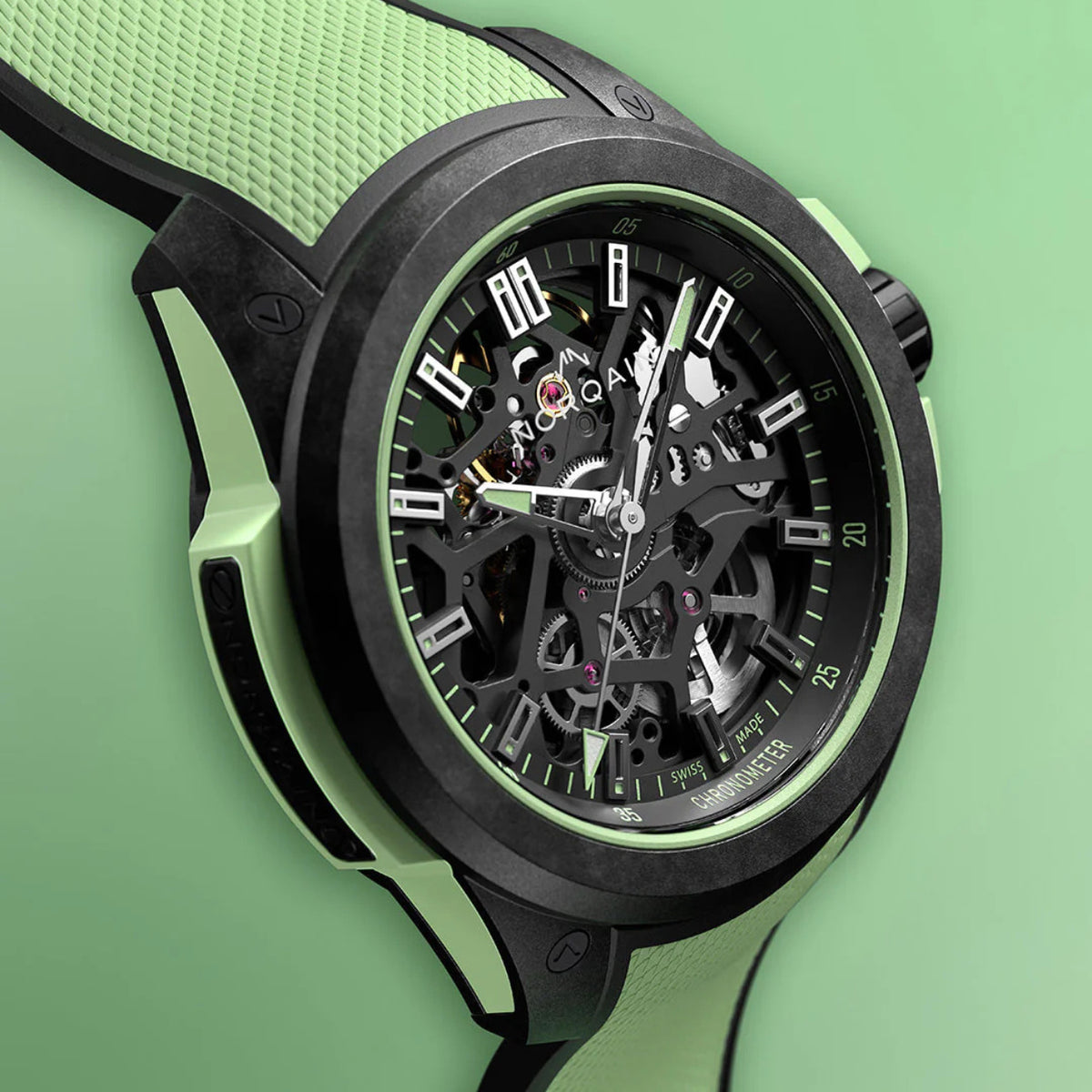 NORQAIN New Watches - INDEPENDENCE WILD ONE SKELETON LIMITED EDITION MINT | Manfredi Jewels