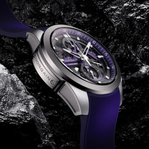 NORQAIN New Watches - INDEPENDENCE WILD ONE SKELETON PURPLE | Manfredi Jewels